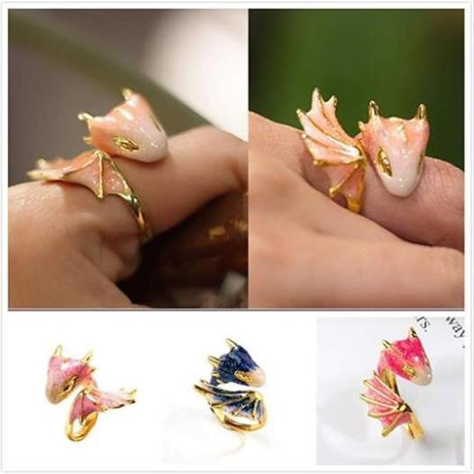 Cute dragon deals ring