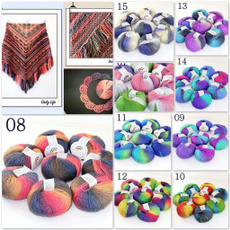 rainbow, Scarves, Weaving, yarnforknitting