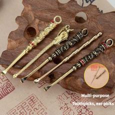 Brass, Multifunctional tool, Key Chain, Jewelry