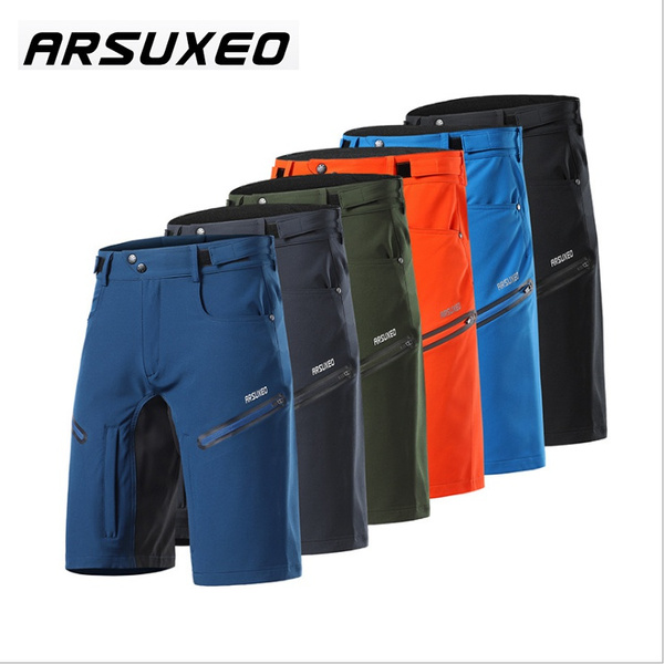 ARSUXEO 2021 New Men s Mountain Bike Shorts Breathable Quick Dry