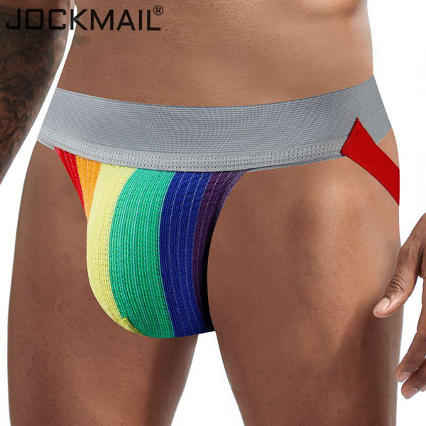 JOCKMAIL Men's Jockstrap Underwear Athletic Supporte Mens