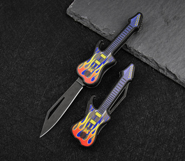 collectionknife, Guitars, pocketknife, outdoorknife