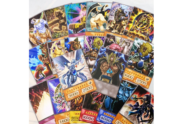 Pirâmide de luz de filme 2yugioh, 8 espaços, cartas especiais, valkyria de  mágico, anútodo sphinx, anime, orica