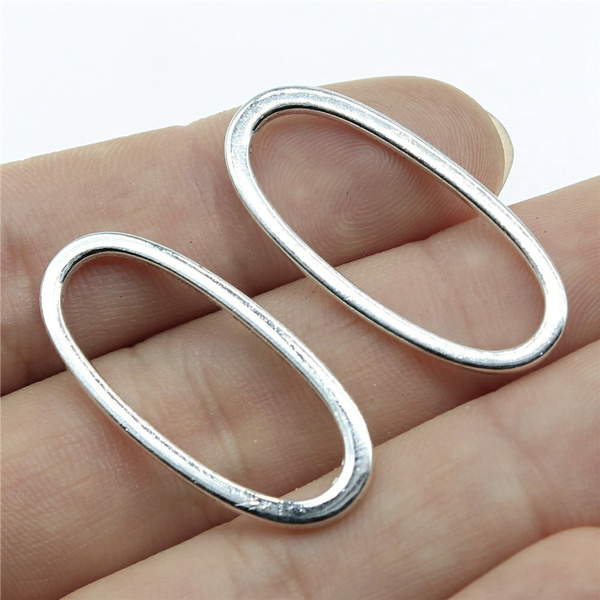 Wholesale oval jewelry connector