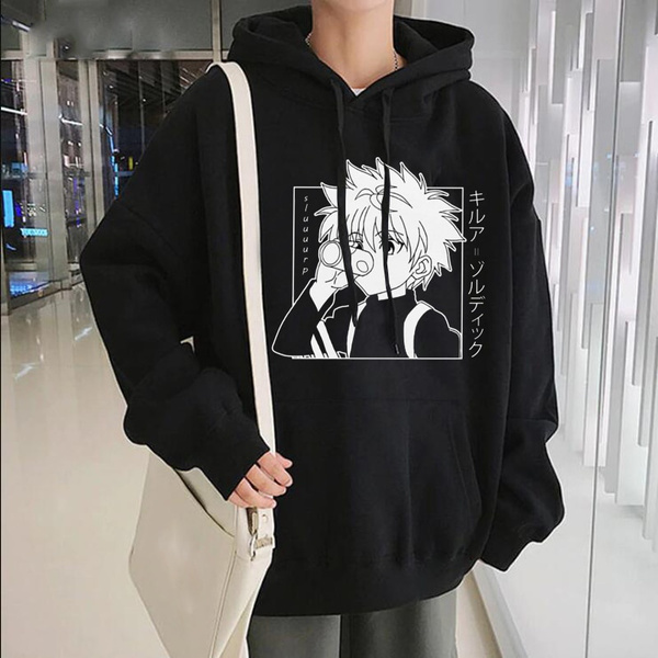 Hombres Kawaii Anime japonés de Hunter X Hunter Sudadera con capucha para  ho.. rocic.com