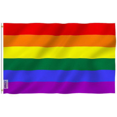 transgenderflag, Brass, Poliéster, pansexualprideflag