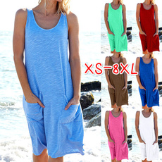 Summer, Plus Size, Dress, beach dress