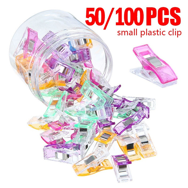 Pack of 100/50 Pcs Multipurpose Sewing Clips, All Purpose Craft