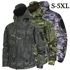 Casual Jackets, waterproofjacket, Hiking, Army