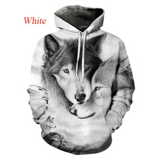 wolf2hoodie, Fashion, hoodiesformen, Long Sleeve