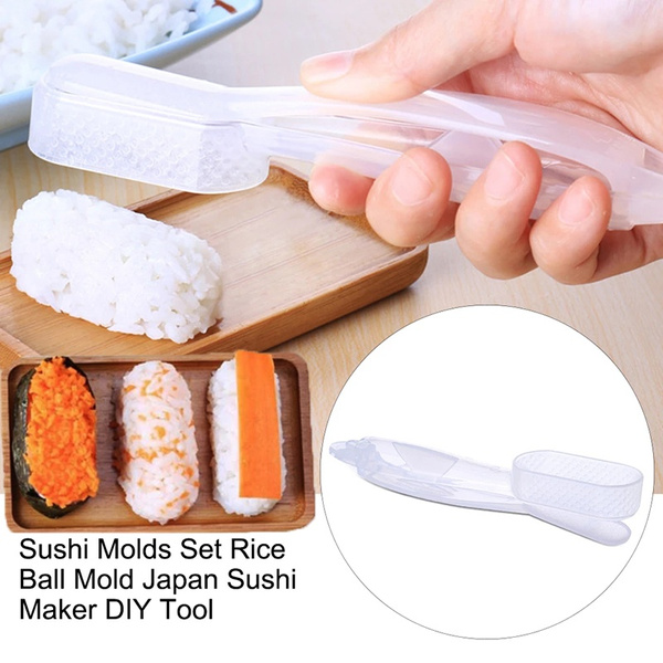 Sushi Maker Rice Ball Bento Press Maker Mold Triangle Form Mold Sushi Tools  Kitchen Gadgets Japanese Kitchen Accessories