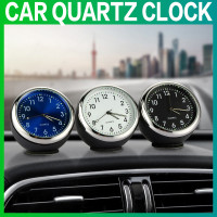 1.4 Car Quartz Clock Battery Operated Solid Metal Dashboard Clocks Stick On for Cars Teepao Car Dashboard Clock SUV and MPV Decoration 