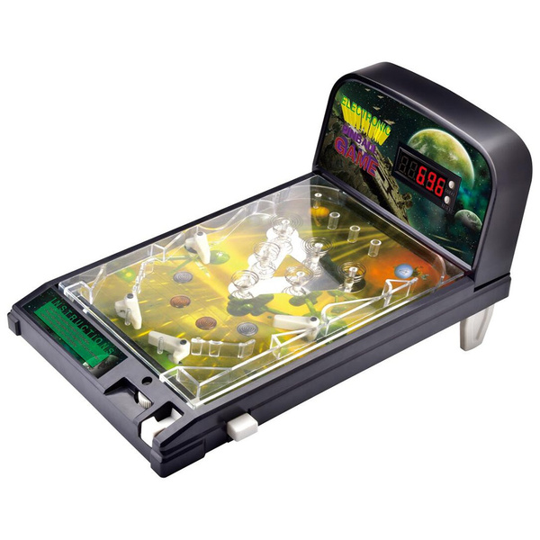 Electronic tabletop pinball clearance machine