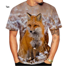 Printed T Shirts, Cotton T Shirt, Animal, summer t-shirts