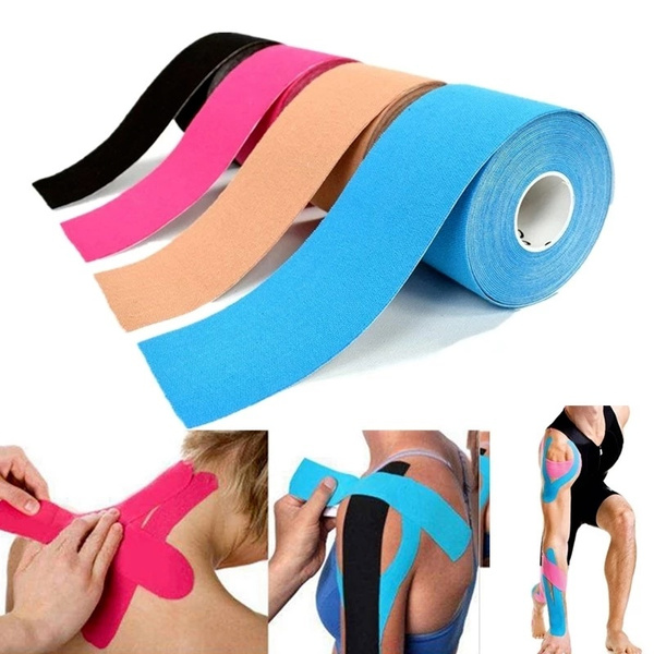 Hot 5m Sport Athletic Tape Sports Injury Tape for Knee, Joint, Muscle ...