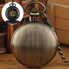 case, Brass, Chain, steampunkmechanicalpocketwatch