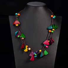 Wood, Chain Necklace, Fashion necklaces, Jewelry