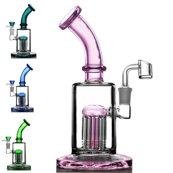 Recycler Oil Rigs Pink Glass Dab Cool 