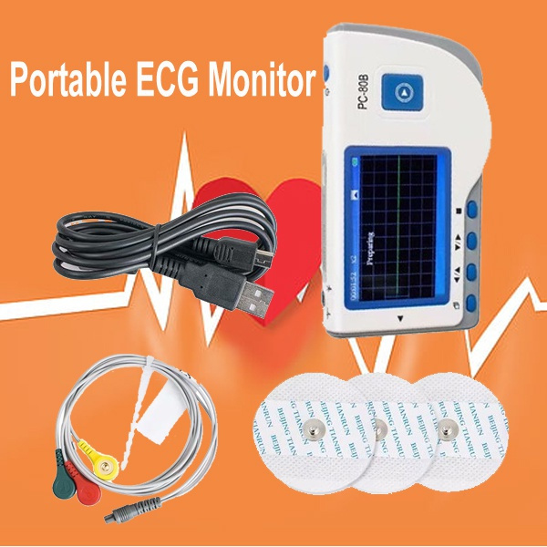 PC 80B Single Channel Home ECG Monitor for ECG Heart Rate Measurement