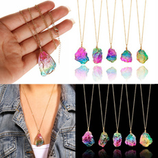 rainbow, Fashion, quartzcrystal, Jewelry