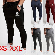 Polyester, solidcolortrouser, Casual pants, pants