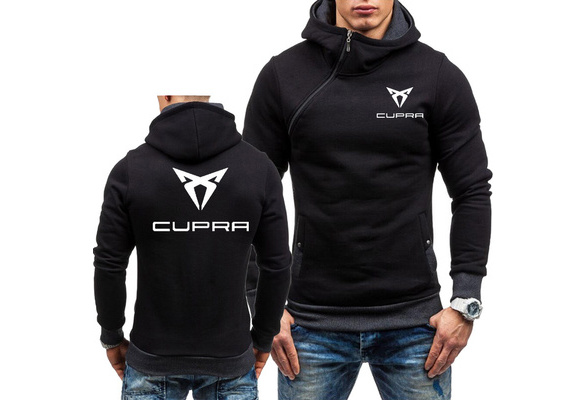 High Quality Cupra Fashion Hoodies Slim Fit Outwear Men Sweatshirt