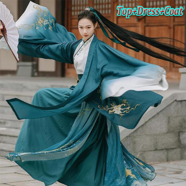 Clothes Song Dynasty Embroidery Dress 