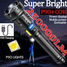 Flashlight, Battery, Bright, Lighting