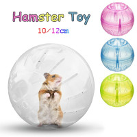 Vaorwne 1Pcs 19Cm Hamster Large Running Ball Guinea Pig Hedgehog Hamster Exercise Ball Small Pet Toy Plastic Running Toy Pet Product 