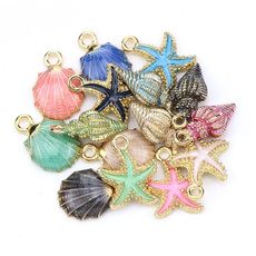 conchshellpendant, Jewelry, starfish, pendantaccessorie