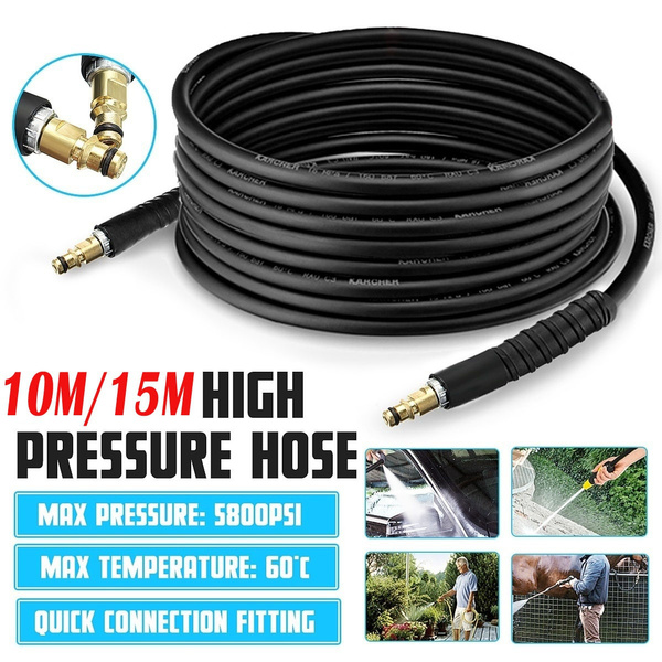 10M High Pressure Washer Water Cleaning Hose For Karcher K2 K3 K4 K5 Series New 