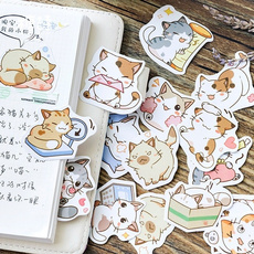 cute, School, Stickers, Cats