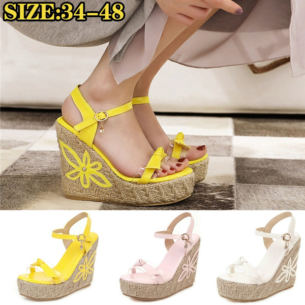 New Narrow Band Women Sandals Wedge High Heels Shoes Open Toe Gladiator  Sandals Hollow Out Party Nightclub Women Shoes | Wish