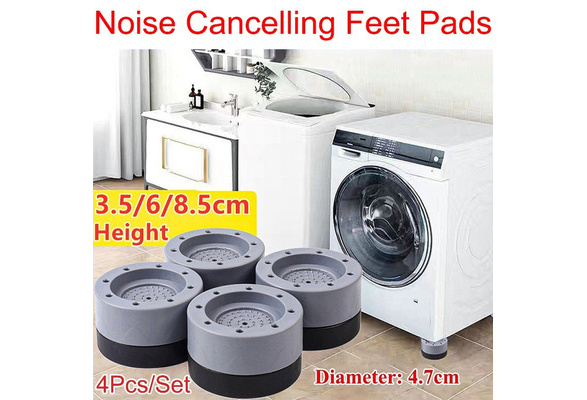 8 Shock Noise Cancelling Washing Machine Support Anti Vibration Slip Pads 8.5cm 