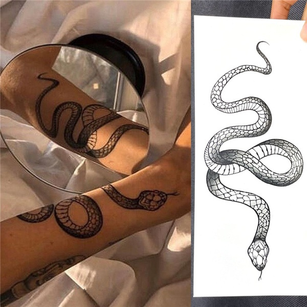 Julieta Garcia• on Instagram: “The snake meaning is powerfully connected to  life force… | Traditional tattoo black and grey, Arm tattoos black, Snake  tattoo design