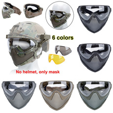 Helmet, paintballmask, airsoft', Hunting