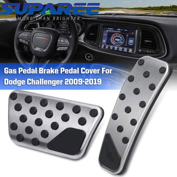 Aluminum Accelerator Gas And Brake Pedal Cover For Dodge Challenger