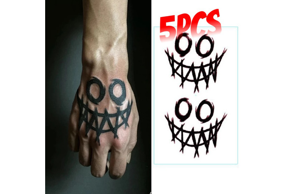 Buy Joker Tattoos Suicide Squad Halloween Fancy Dress Joker Online in India   Etsy