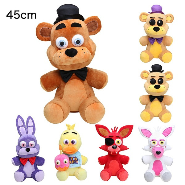 FNAF Five Nights at Freddy's Plushie Toy 7 Plush Bear Foxy Bonnie Chica