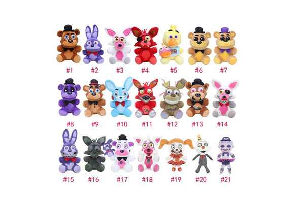 25cm Five Nights At Freddy's Sister Location FNAF Funtime Freddy Foxy  Ennard Plush Toy stuffed Dolls