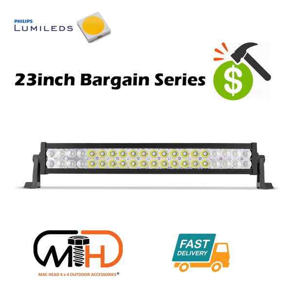 23inch Lumileds LED Driving Light Bar Offroad Spot Flood Combo Truck 4WD 20/22 Wish