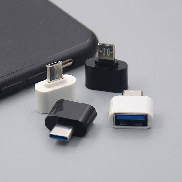 Adapter: OTG, USB 2.0, female - USB-C, male 