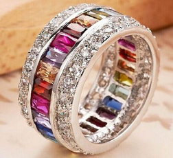 Sterling, DIAMOND, Jewelry, Engagement