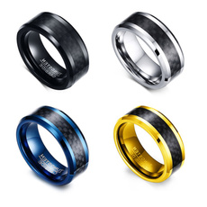 tungstenring, Fashion, wedding ring, titanium steel rings