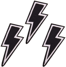 coverlogopatche, considersewing, blacklightningboltpatche, irononpatch