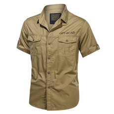 Shorts, Shirt, Sleeve, Army