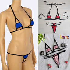 Bikinis Set, Necks, Halter, Bikini swimwear