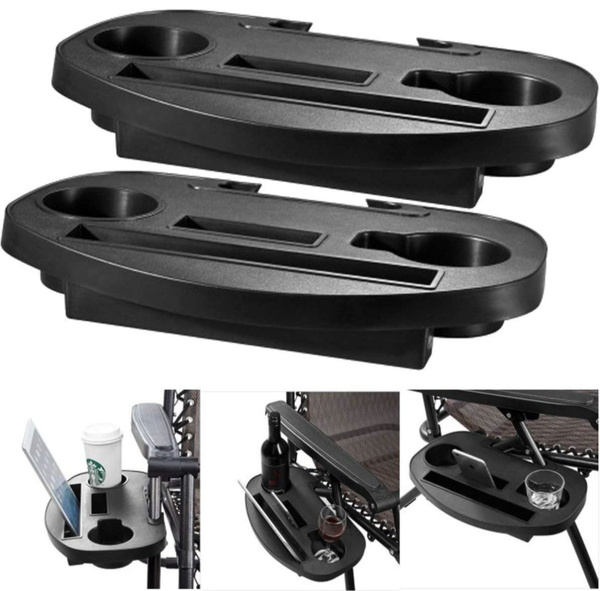 Cup Holder for  Chair Large Utility Clip On Chair Table/Tray 