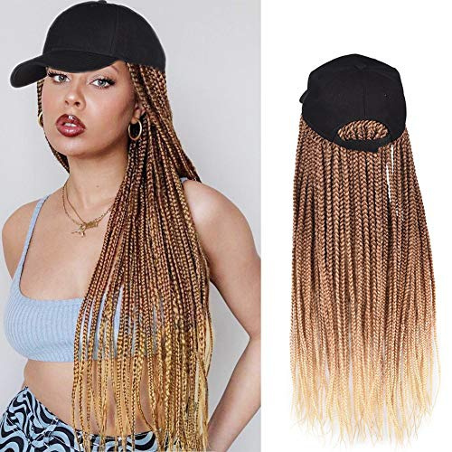 hat braid wig