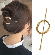 hairfork, womenhairpin, hairbunclip, Metal
